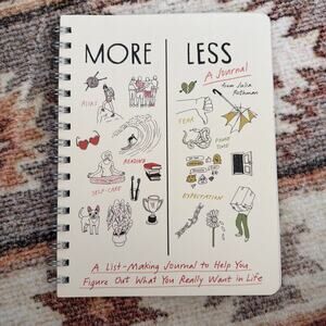 More / Less : A List-Making Journal to Help You Figure Out What You Really Want